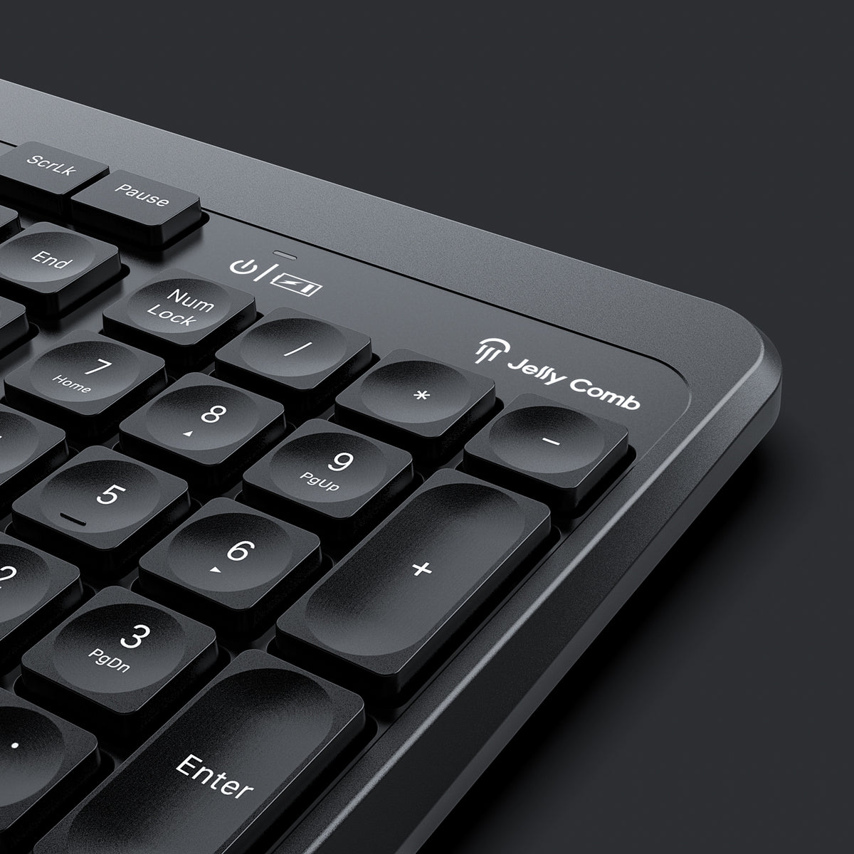 Ergonomic Keyboard & Mouse Combo KS65 Jelly Comb