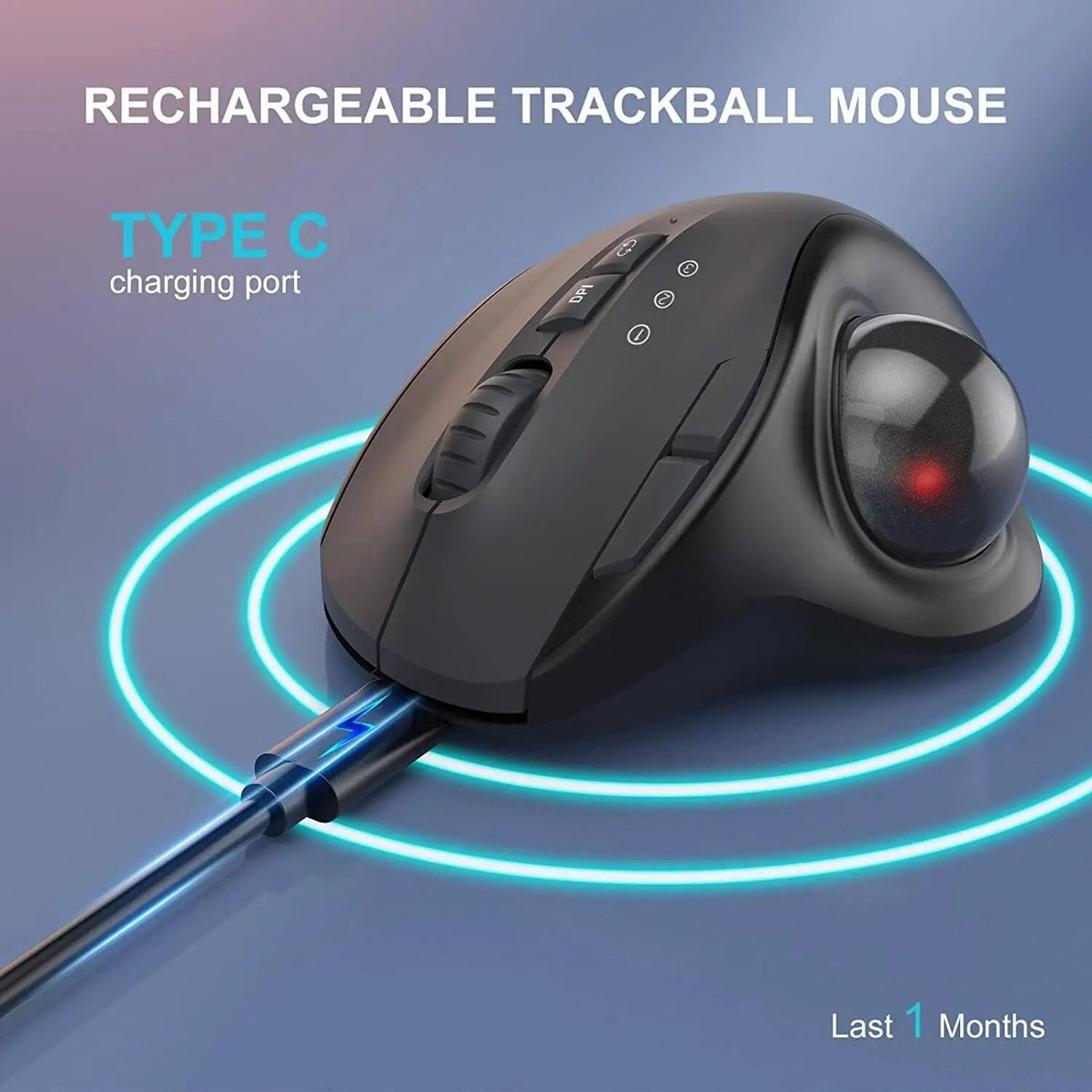 M006 Wireless Trackball Mouse Jelly Comb