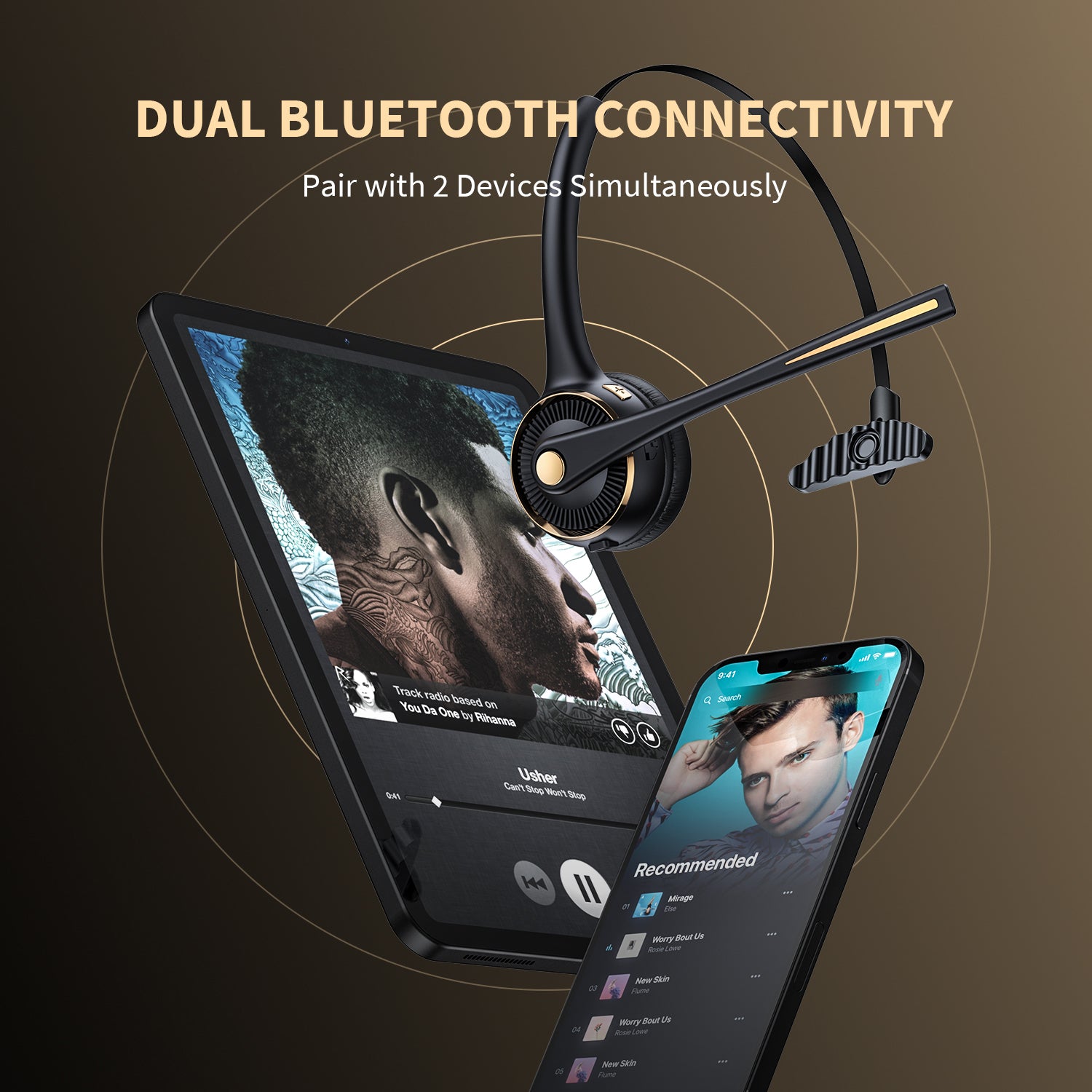BH-M9 Bluetooth Headset
