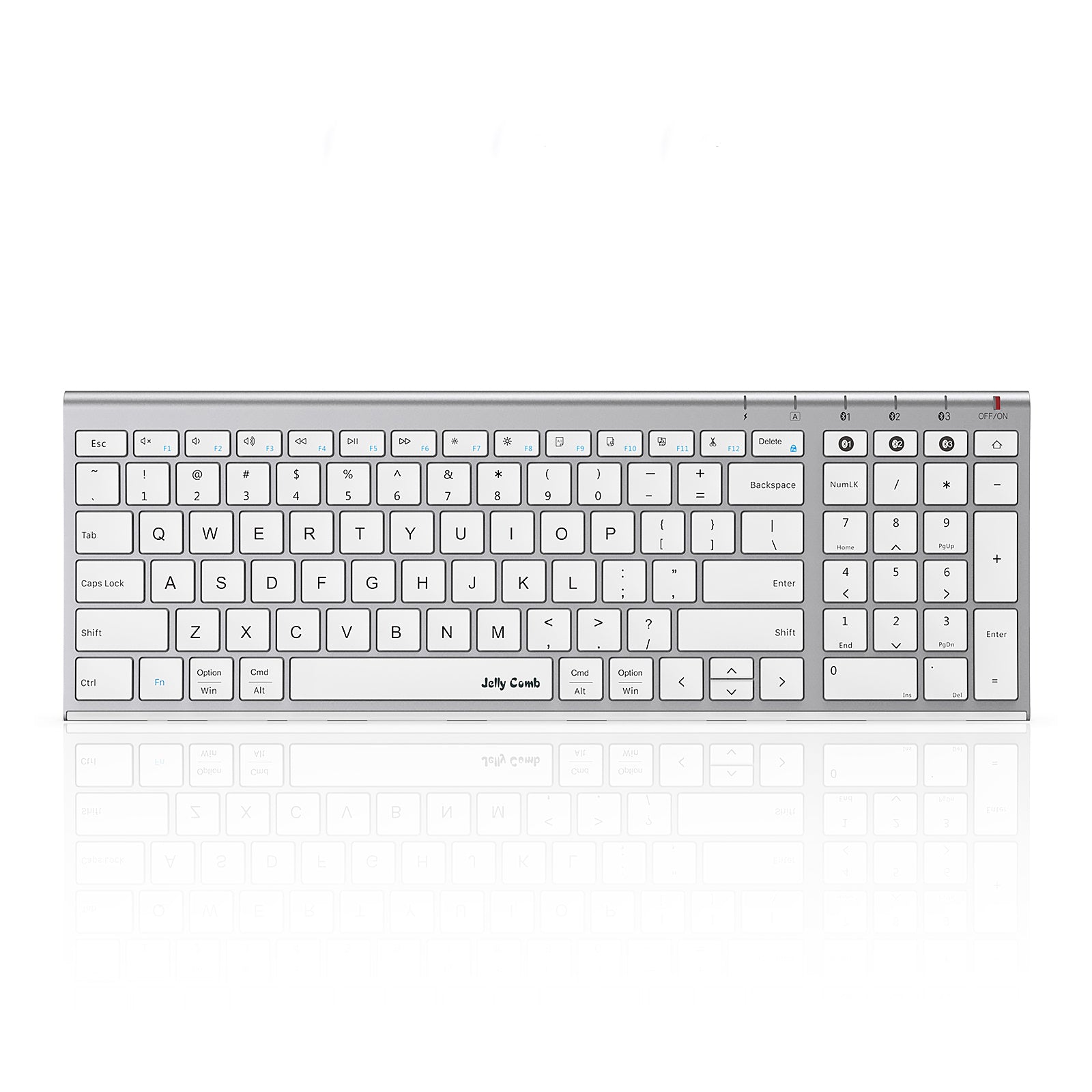 KUS015B-2 Multi-Device Bluetooth Wireless Keyboard