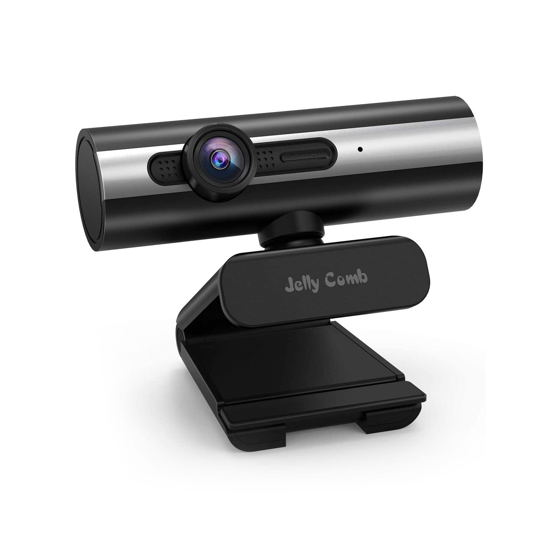 60FPS Streaming Webcam with Adjustable Ring Light, Jelly Comb Auto-Focus HD  60FPS, 1080P Web Camera