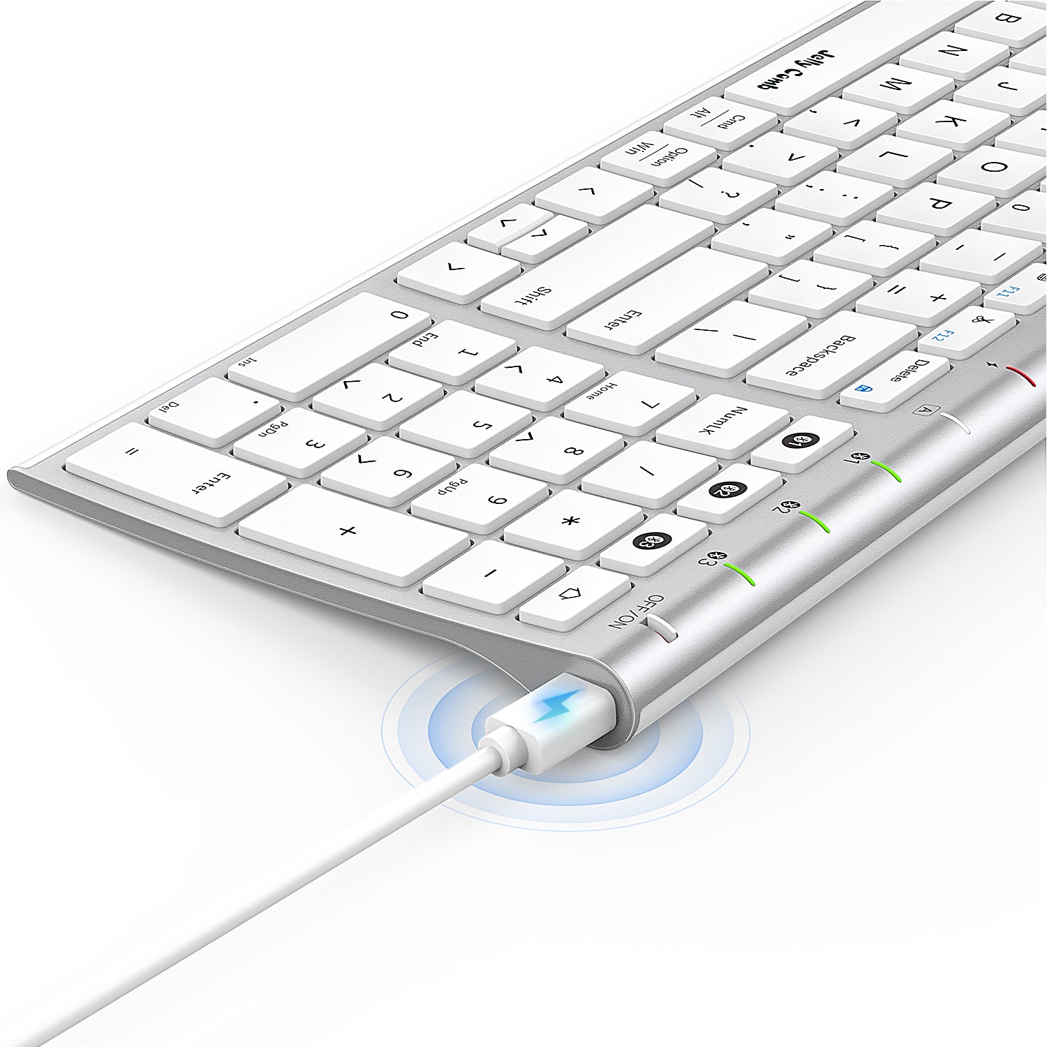 KUS015B-2 Multi-Device Bluetooth Wireless Keyboard