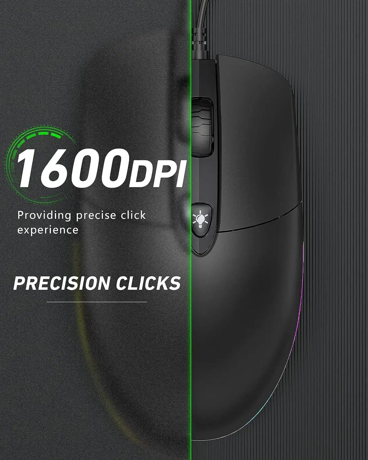M059 LED Wired Mouse for Office