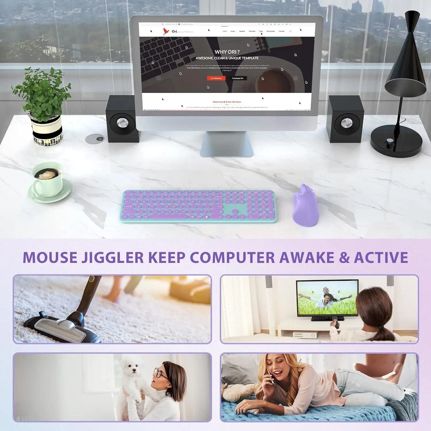 M201 Bluetooth Ergonomic Wireless Mouse