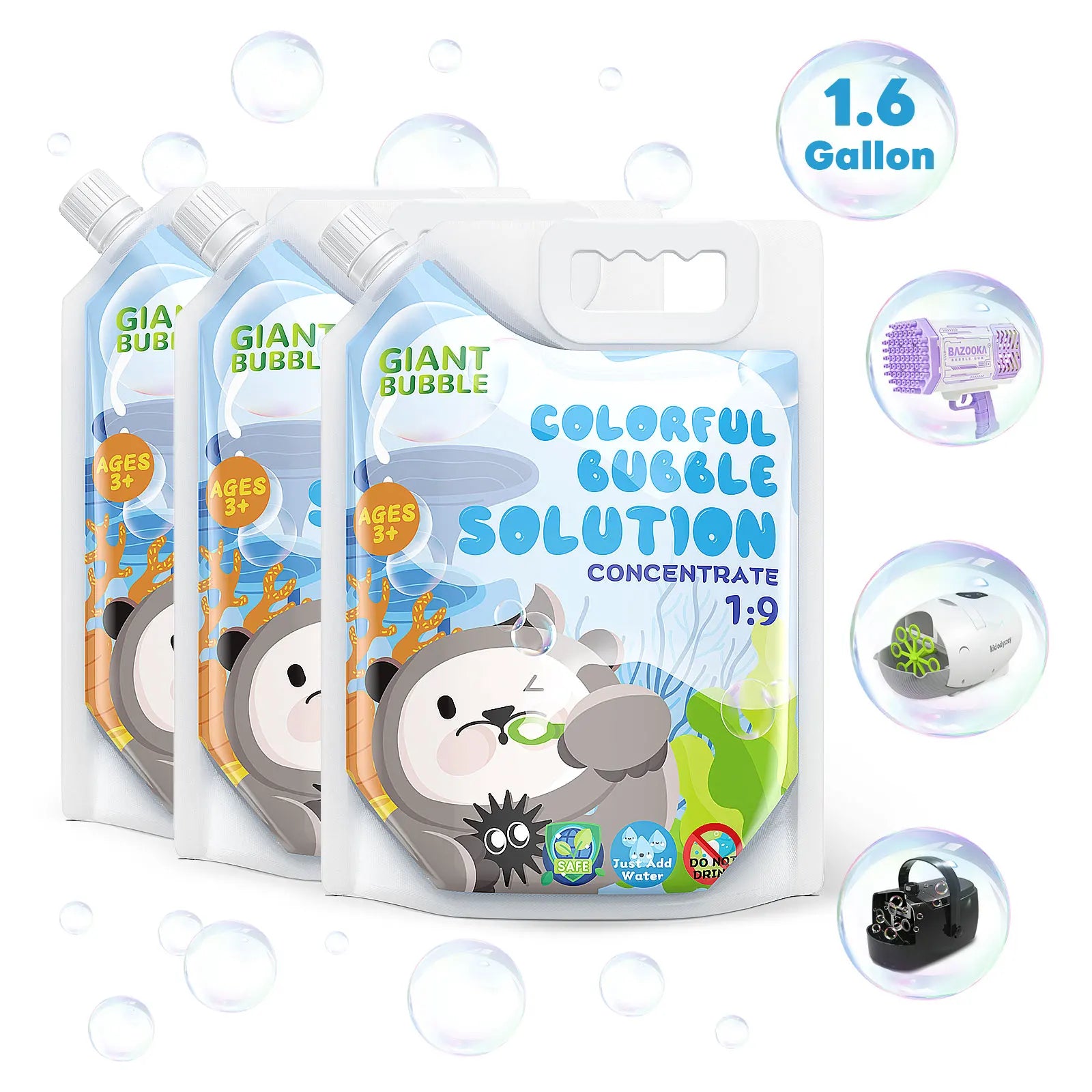 B10 Concentrated Bubble Solution Refill