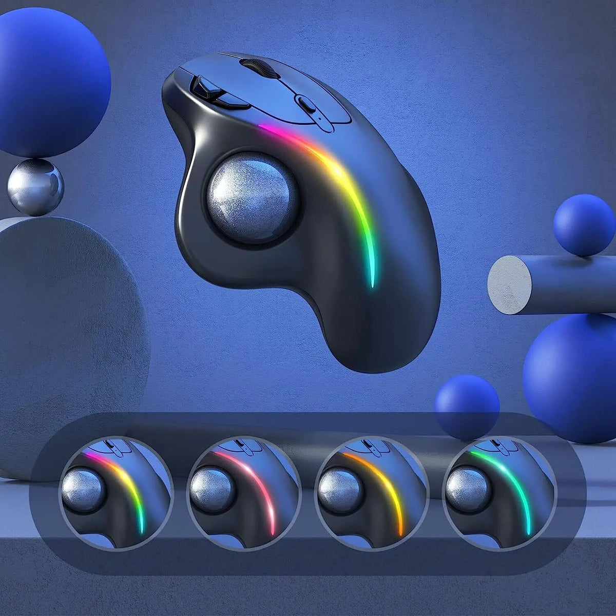 M104 Trackball Mouse Wireless Jelly Comb