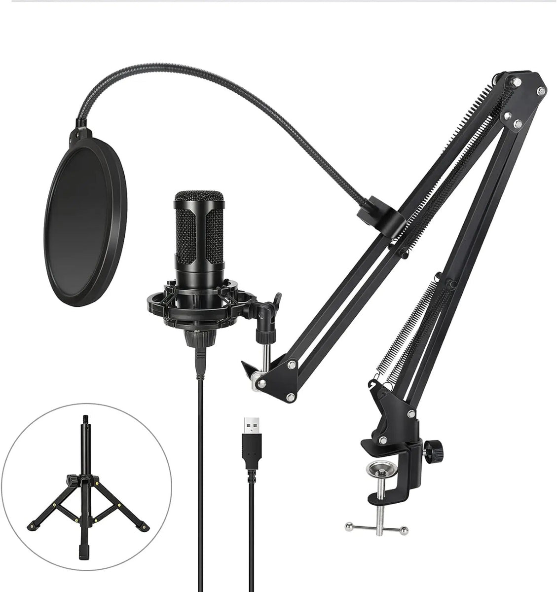 M090 USB Computer Microphone Jelly Comb