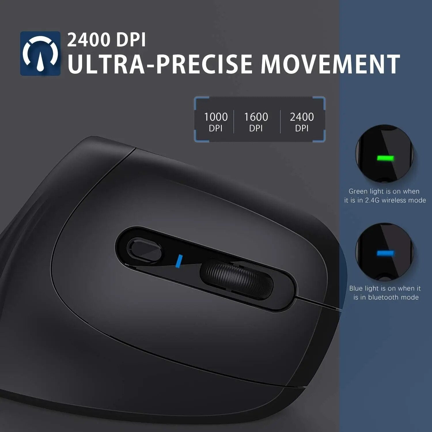 M045 Bluetooth Ergonomic Mouse