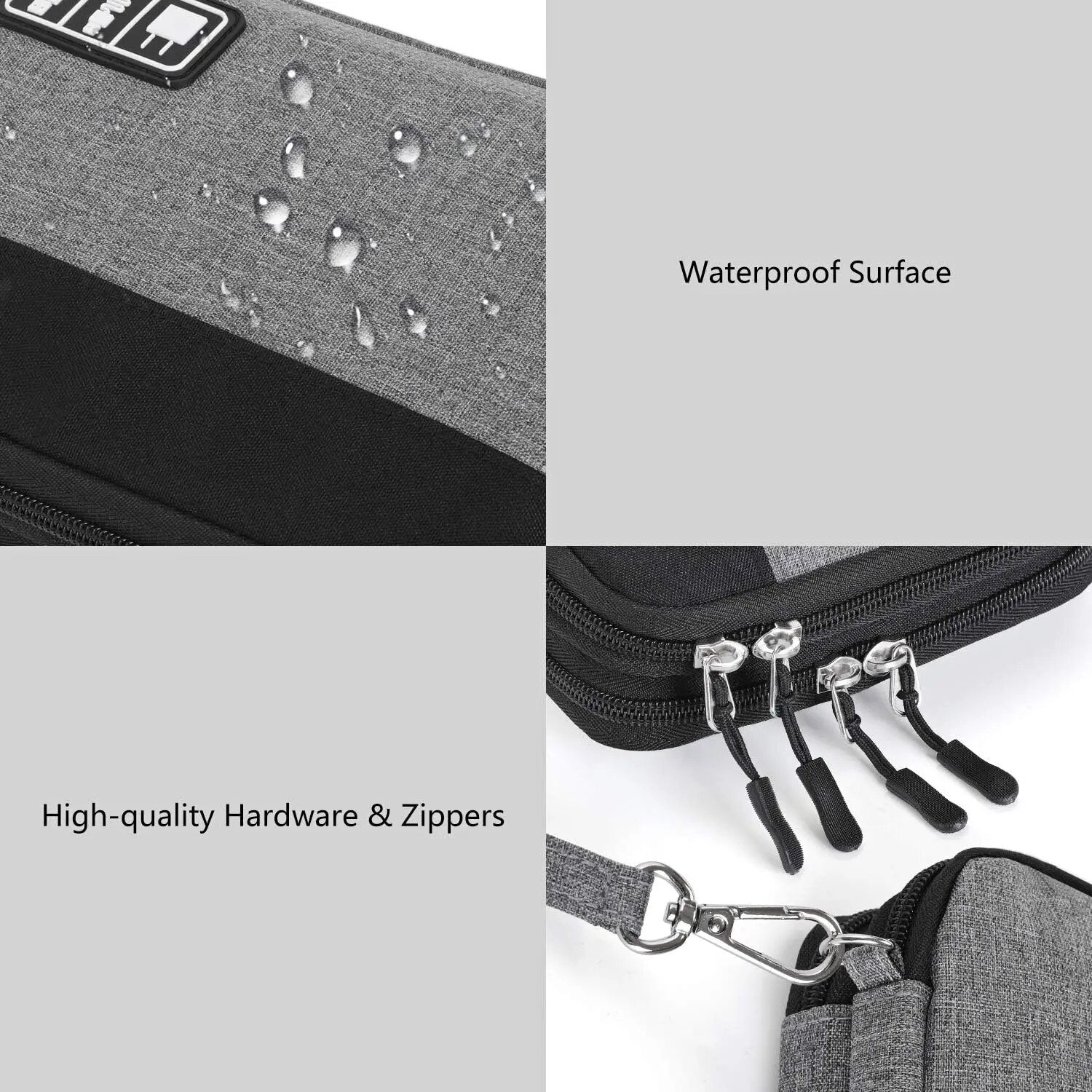 B040 Electronic Accessories Cable Organizer Bag