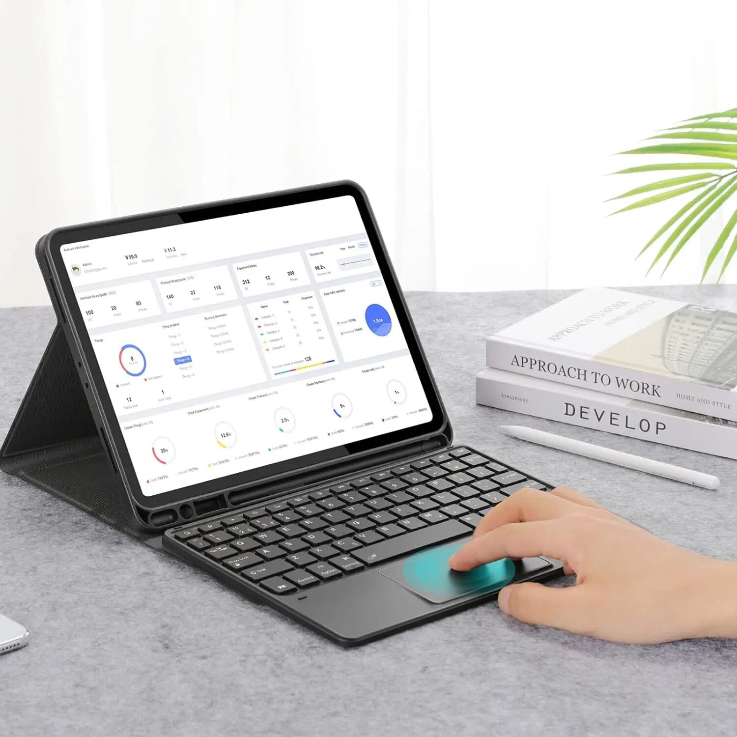 K11 Backlit Keyboard Case with Touchpad