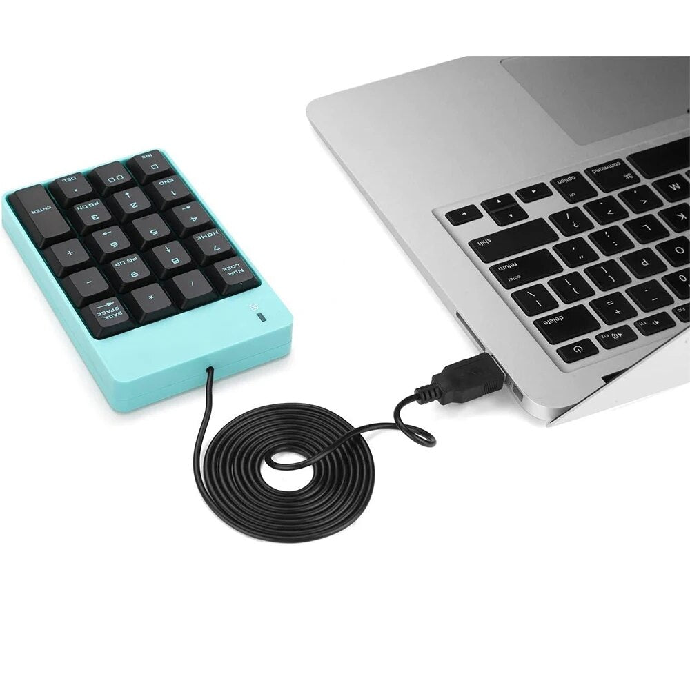 K01 Wired Mini Number Keyboard