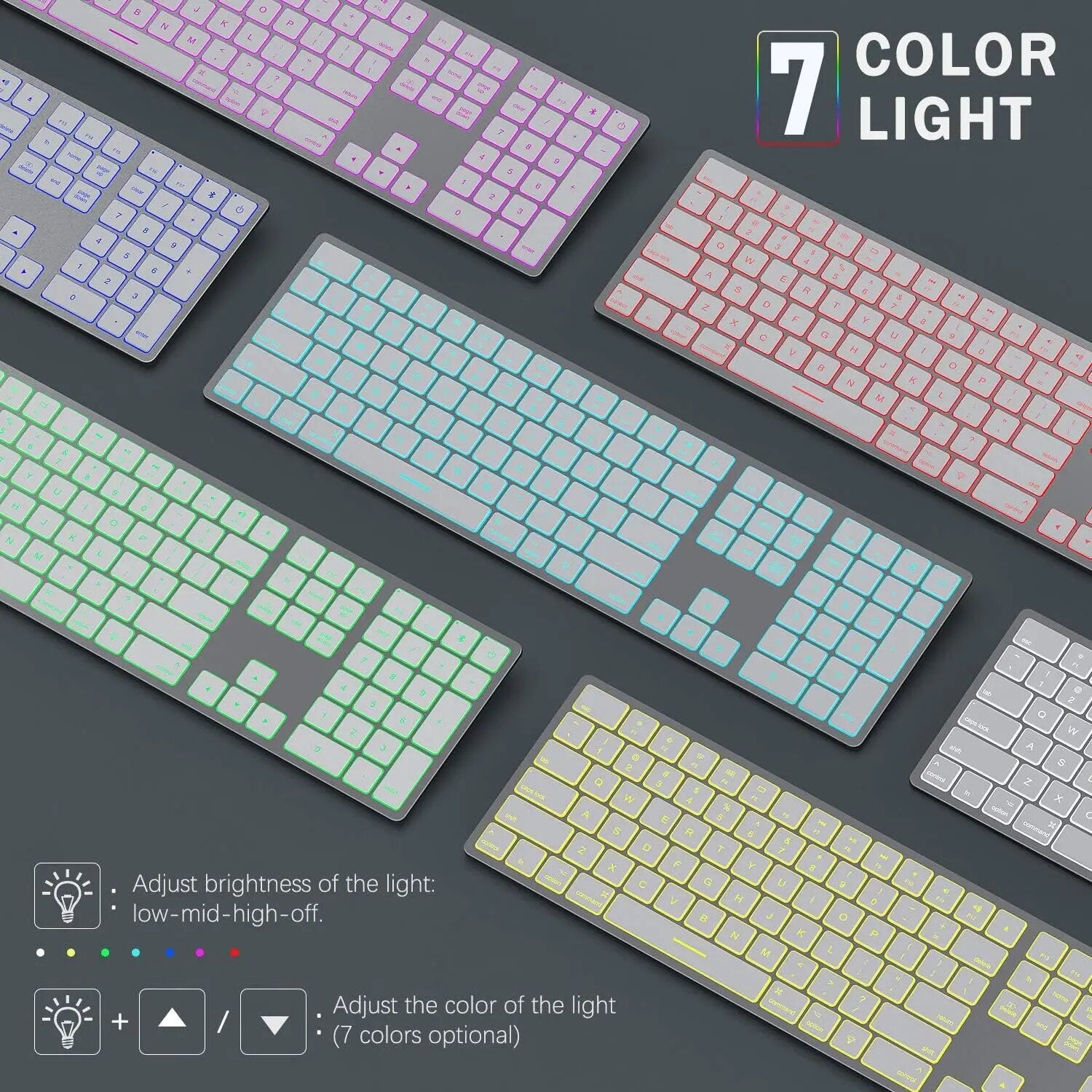 K01B Wireless Bluetooth Rechargeable Keyboard