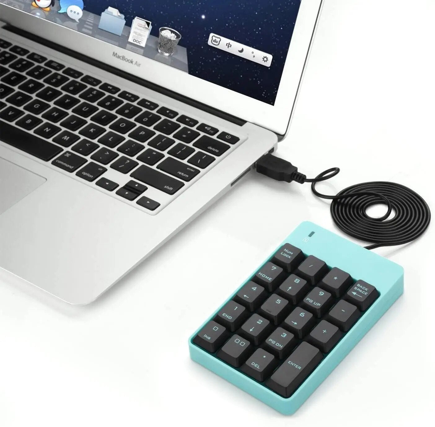 K01 Wired Mini Number Keyboard