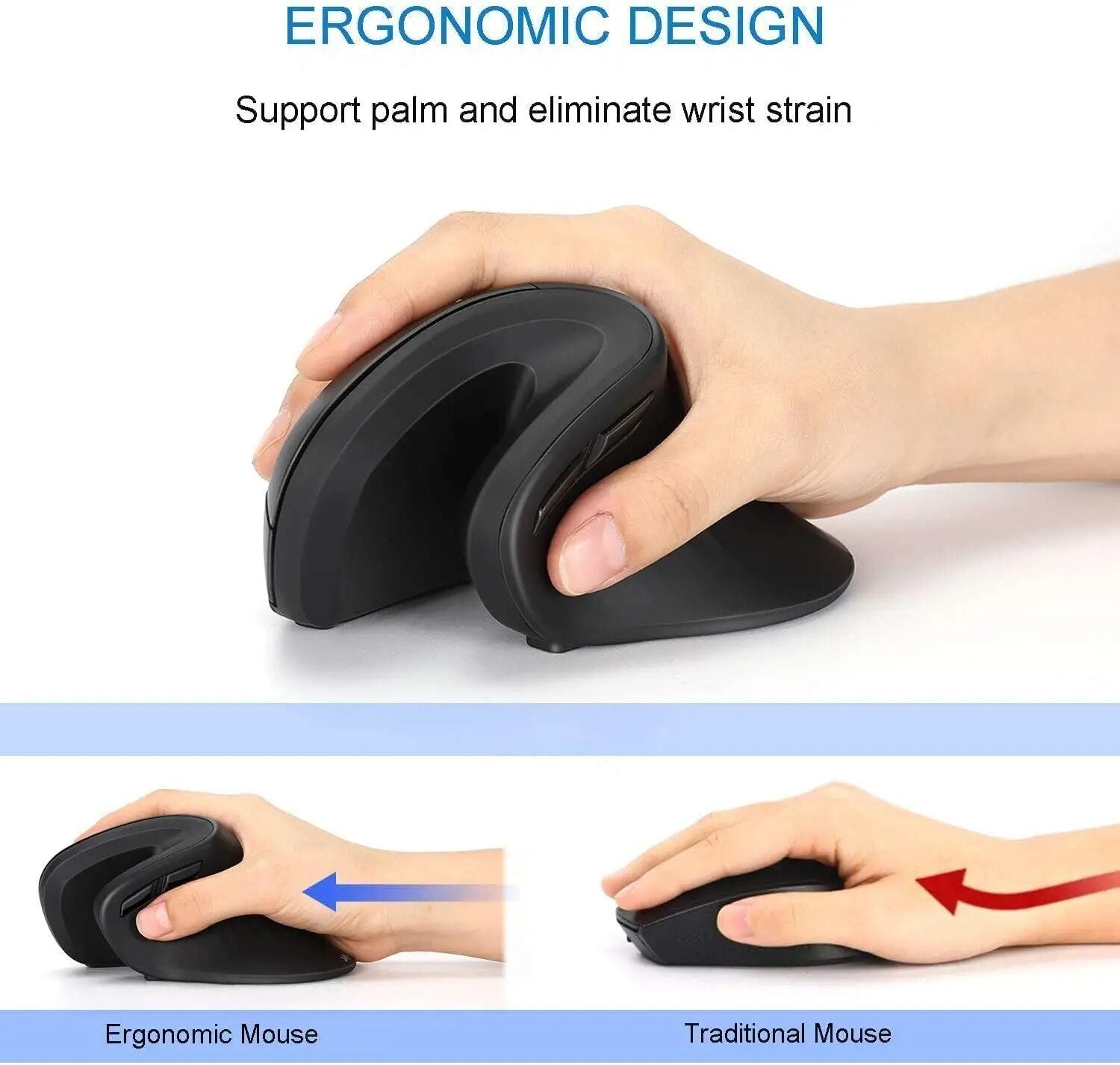 M045 Bluetooth Ergonomic Mouse