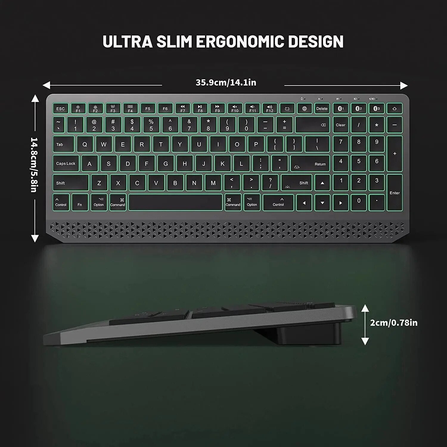 K05A Wireless Backlight Keyboards